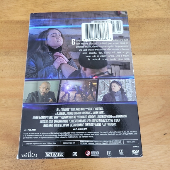 Enhanced (DVD, 2020, Widescreen) Alanna Bale/George Tchortov/Adrian Holmes! NEW - Picture 2 of 2